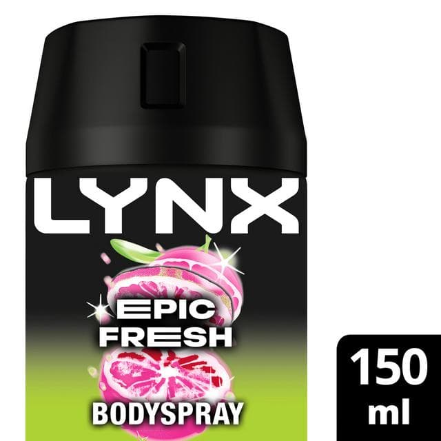 Lynx Epic Fresh 48h Deodorant Body Spray for Men 150ml - gallery image 1