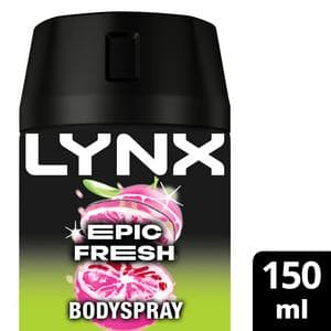Lynx Epic Fresh 48h Deodorant Body Spray for Men 150ml