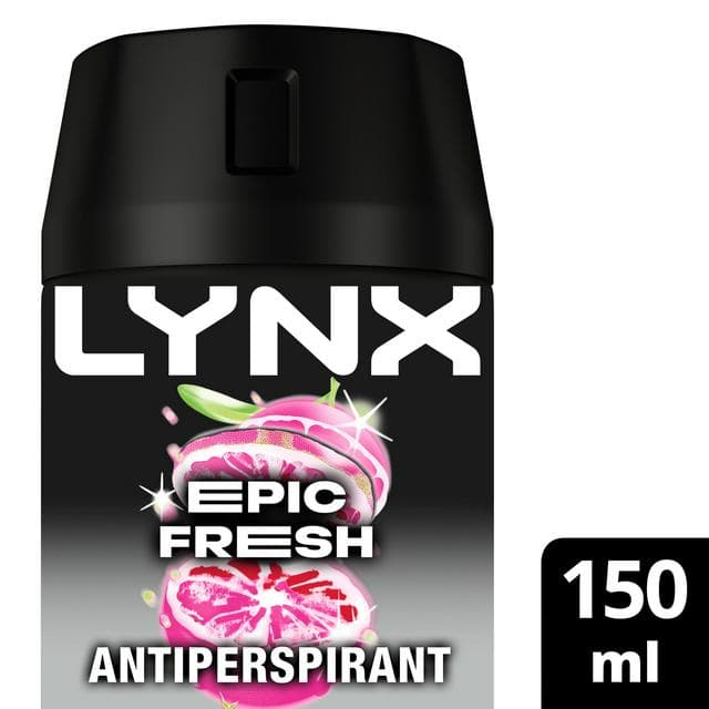 Lynx Epic Fresh 72h Antiperspirant Deodorant for Men 150ml - gallery image 1