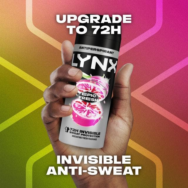 Lynx Epic Fresh 72h Antiperspirant Deodorant for Men 150ml - gallery image 2