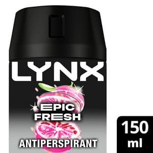 Lynx Epic Fresh 72h Antiperspirant Deodorant for Men 150ml