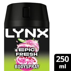 Lynx Epic Fresh 48h Deodorant Body Spray for Men 250ml
