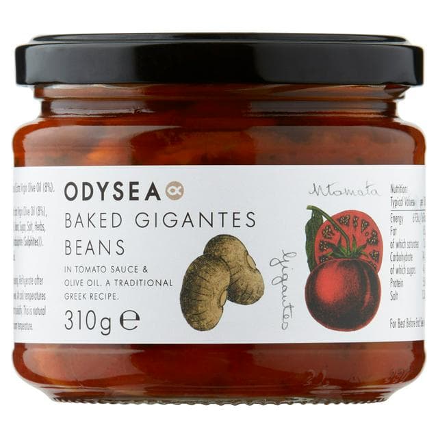 Odysea Baked Gigantes Beans in Tomato Sauce & Olive Oil 310g - gallery image 1