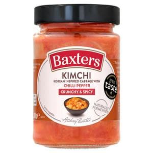 Baxters Kimchi Korean Inspired Cabbage with Chilli Pepper 300g