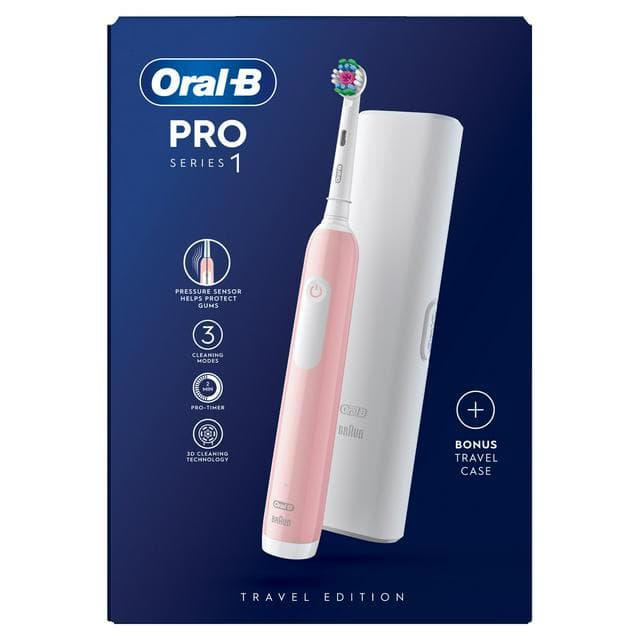Oral-B Pro 1 680 Pink Electric Toothbrush - gallery image 1