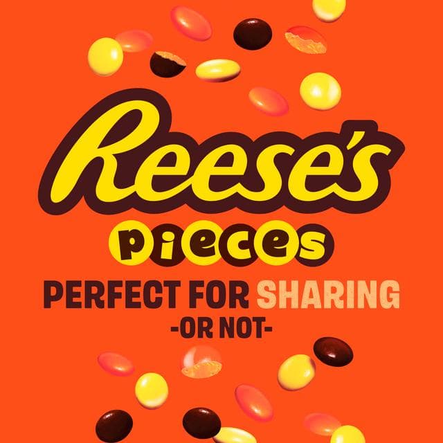 Reese's Pieces Peanut Butter in a Crunchy Shell Pouch 90g - gallery image 3