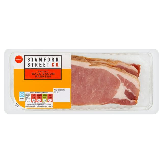 Stamford Street Co. Smoked Back Bacon Rashers 300g - gallery image 1
