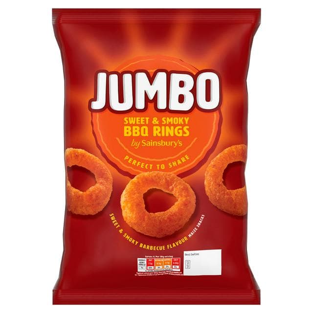 Sainsbury's Giant BBQ Rings 120g - gallery image 1
