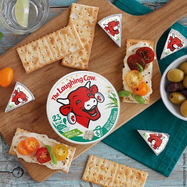 The Laughing Cow Light Blue Cheese Spread Triangles x8 120g - gallery image 5