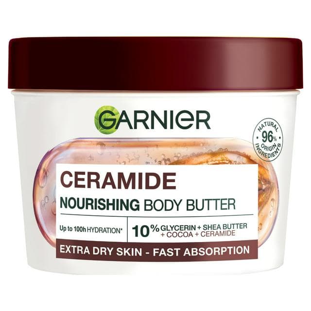 Garnier Body Superfood Cocoa & Ceramide Vegan Repairing Body Butter 380ml - gallery image 1