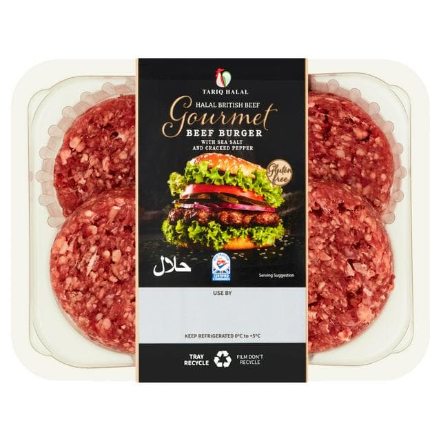 Tariq Halal Halal British Beef Gourmet Beef Burger - gallery image 1