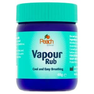 Peach Ethical Vapour Rub 50g
