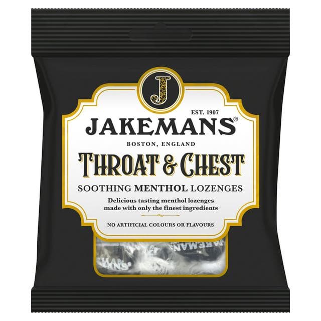 Jakemans Throat & Chest Soothing Menthol Lozenges 73g - gallery image 1