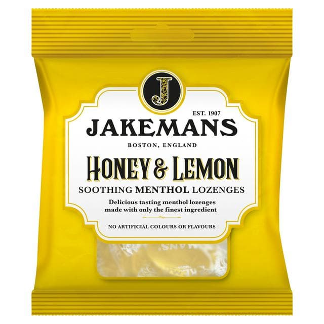 Jakemans Honey & Lemon Soothing Menthol Lozenges 73g - gallery image 1