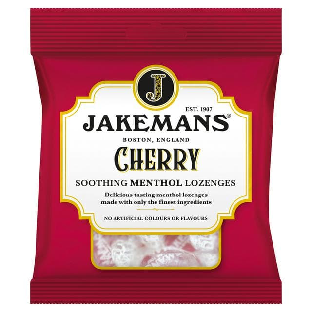 Jakemans Cherry Soothing Menthol Lozenges 73g - gallery image 1