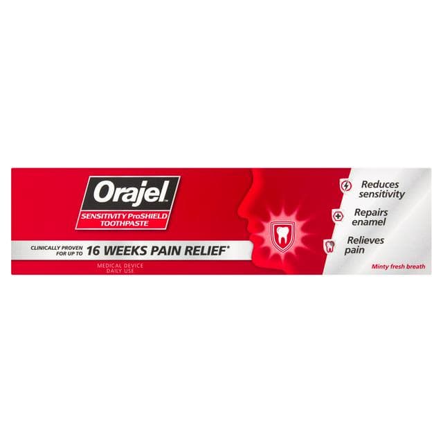 Orajel Sensitivity Proshield Toothpaste 75ml - gallery image 1
