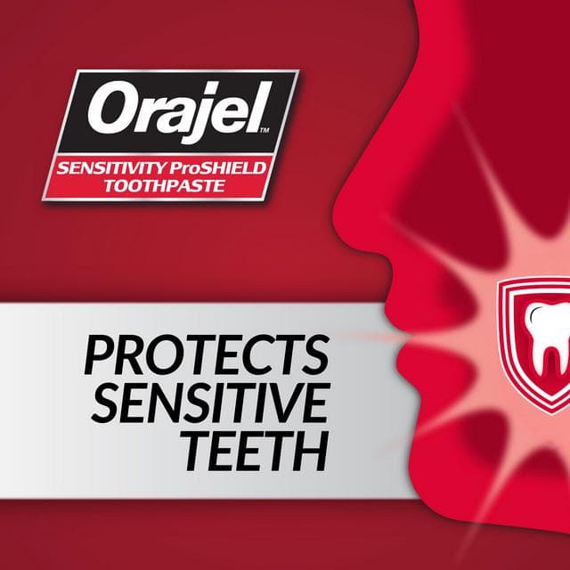 Orajel Sensitivity Proshield Toothpaste 75ml - gallery image 2