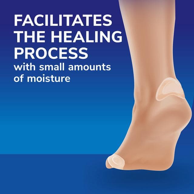 Scholl Large Heel Blister Plasters x5 - gallery image 2