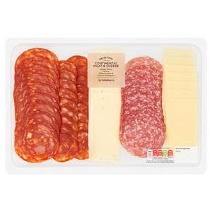 Sainsbury's Selection Continental Meat & Cheese 215g