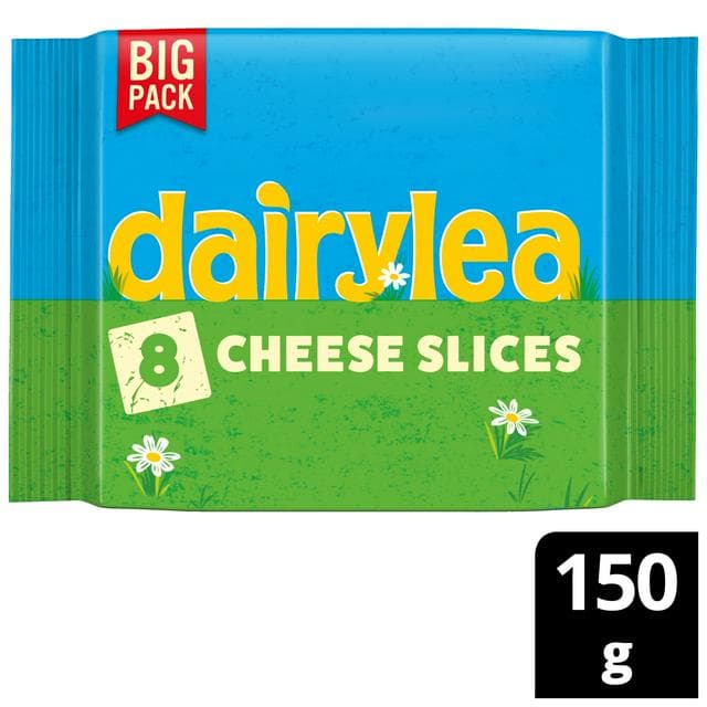 Dairylea 8 x 18.75g Multipack Cheese Slices - gallery image 1