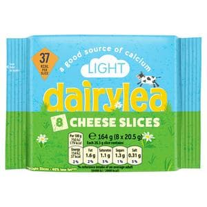 Dairylea Light Cheese Slices 8 x 18.75g