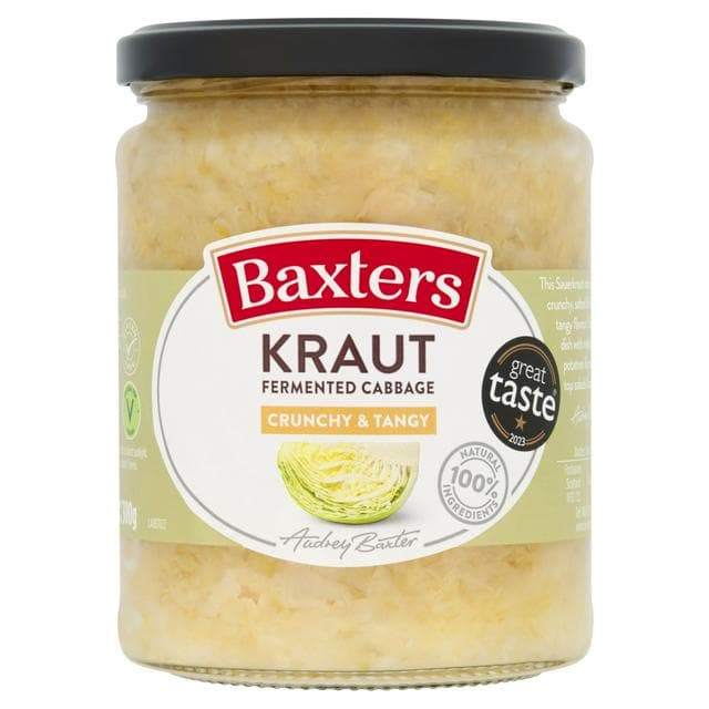 Baxters Sauerkraut Fermented Cabbage 480g - gallery image 1