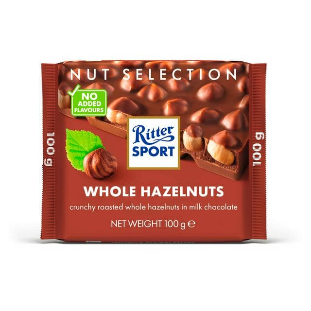 Ritter Sport Nut Selection Whole Hazelnuts 100g - gallery image 1