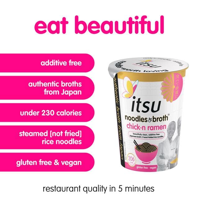 itsu Chick-n Ramen Rice Noodle Pot 64g - gallery image 2