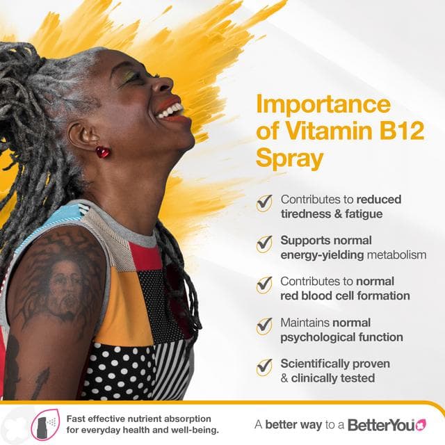 BetterYou Boost B12 Oral Spray 25ml - gallery image 2