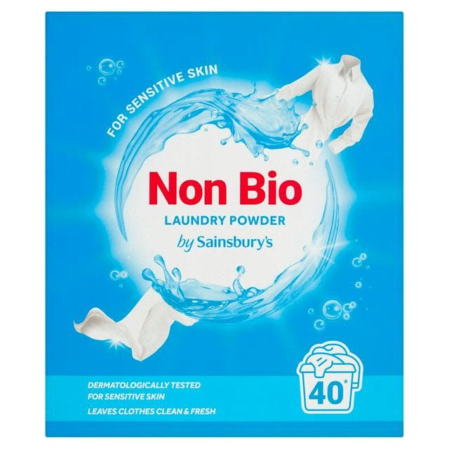 Sainsbury's Laundry Powder Non Bio 40 Washes 2kg - gallery image 1