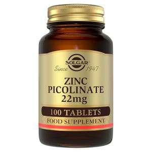 Solgar Zinc Picolinate x100 22mg