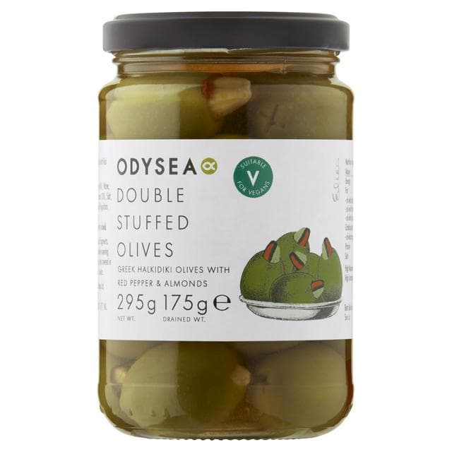 Odysea Double Stuffed Olives 295g (175g*) - gallery image 1