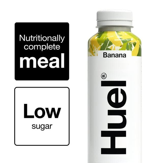 Huel Banana Flavour Ready to Drink Complete Meal 500ml - gallery image 1