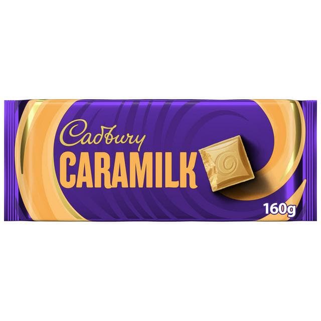 Cadbury Caramilk Golden Caramel Chocolate Bar 160g - gallery image 1