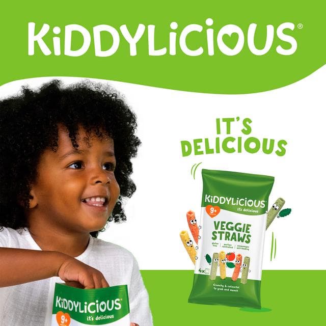 Kiddylicious Peach & Banana Fruity Bakes Baby Snacks 6x22g - gallery image 5