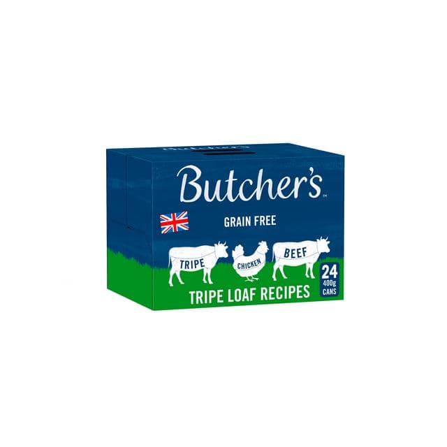 Butcher's Tripe Loaf Recipes Wet Dog Food Tins 24 x 400g - gallery image 4