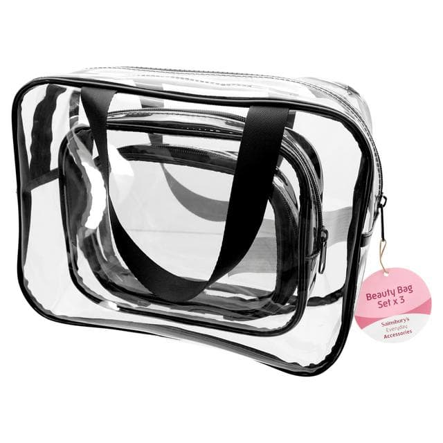 Sainsbury's Beauty Bag Set x3 - gallery image 1