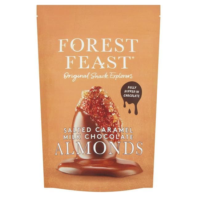 Forest Feast Salted Caramel Milk Chocolate Almonds 120g - gallery image 1