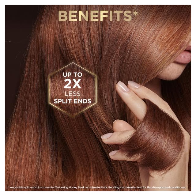 Garnier Ultimate Blends Honey Treasures Strengthening Hair Conditioner with Acacia Honey & Beeswax 400ml - gallery image 2