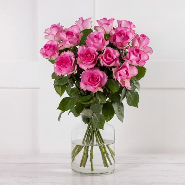 Long Stem Roses Orange / Pink / Red - gallery image 1