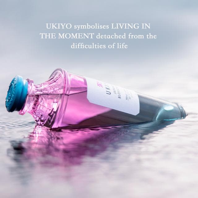 Ukiyo Japanese Blossom Gin 700ml - gallery image 3