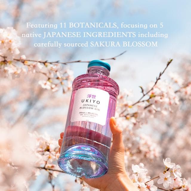 Ukiyo Japanese Blossom Gin 700ml - gallery image 4
