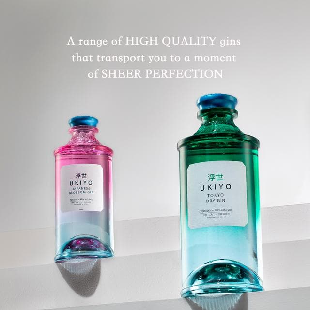 Ukiyo Japanese Blossom Gin 700ml - gallery image 6