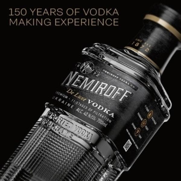 Nemiroff De Luxe Vodka 70cl - gallery image 2