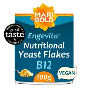 Marigold Health Foods Engevita B12 Nutritional Yeast Flakes 100g