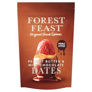 Forest Feast 140g Peanut Butter & Milk Chocolate Dates