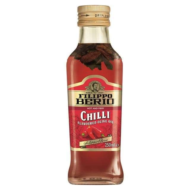 Filippo Berio Chilli Flavoured Olive Oil 250ml - gallery image 1