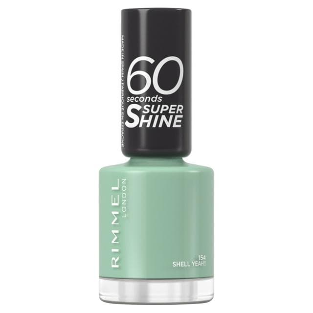 Rimmel London 60 Seconds Super Shine Nail Polish Shell Yeah! 8ml - gallery image 1