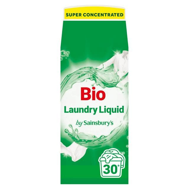 Sainsbury's Bio Superconcentrated Laundry Liquid 750ml - gallery image 1