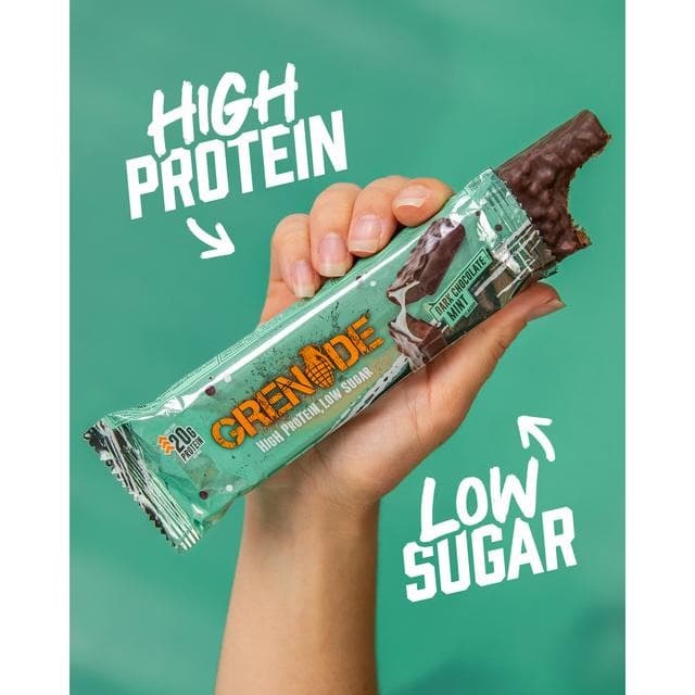 Grenade Dark Chocolate Mint Flavour 60g - gallery image 6